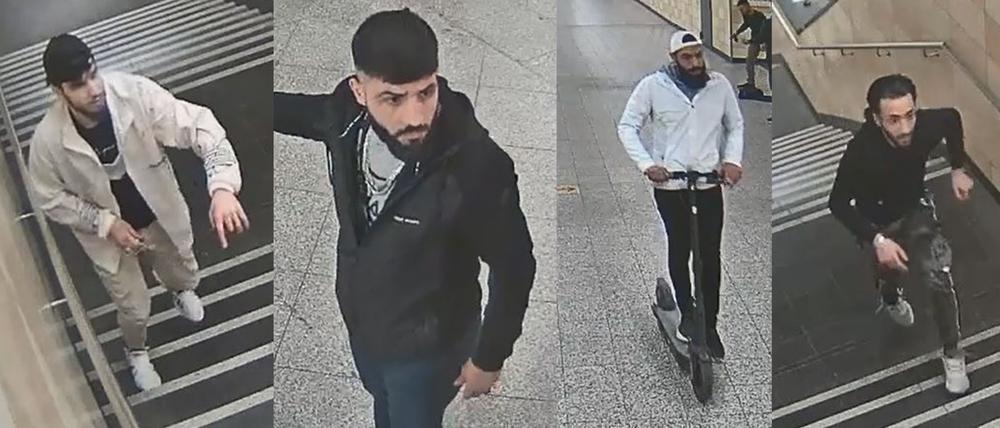 Diese Männer sucht die Polizei Berlin.