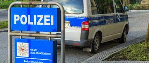 Brandenburger Polizei, Symbolbild.