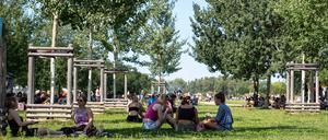 Mauerpark in Berlin.