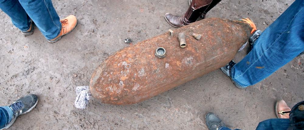 Auch in Potsdam werden immer wieder Bomben gefunden.