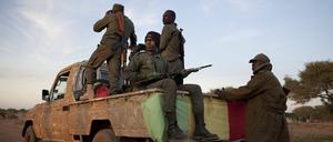 Auch Soldaten kamen in Mali bei den Angriffen ums Leben.