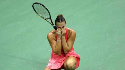Aryna Sabalenka trifft im Finale der US Open auf Coco Gauff. 