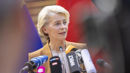 Die Präsidentin der Europäischen Kommission, Ursula von der Leyen.