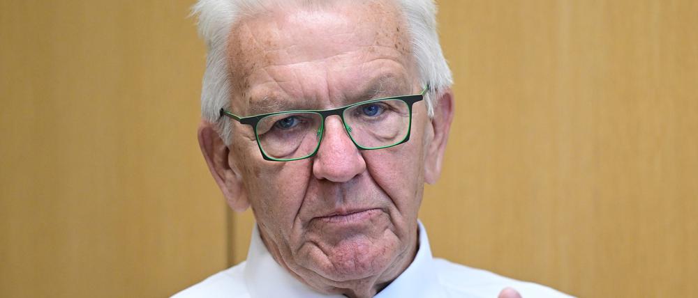 Winfried Kretschmann (Bündnis 90/Die Grünen), Ministerpräsident von Baden-Württemberg, am 20.07.2023.