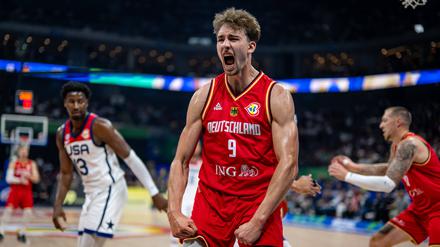 Mit einer sensationellen Leistung führte Franz Wagner Deutschland ins WM-Finale.