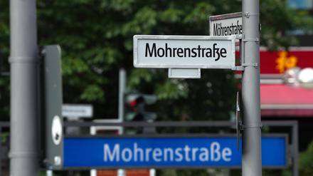 Die U-Bahnstation an der Mohrenstraße in Berlin-Mitte.