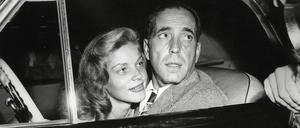 Lauren Bacall and Humphrey Bogart, etwa 1944.