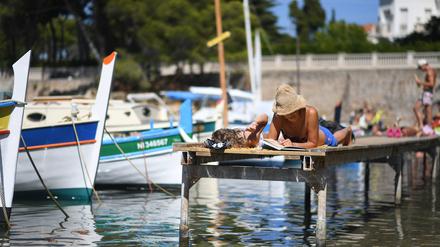 Sommer und Meer gehören in Frankreich zusammen.
