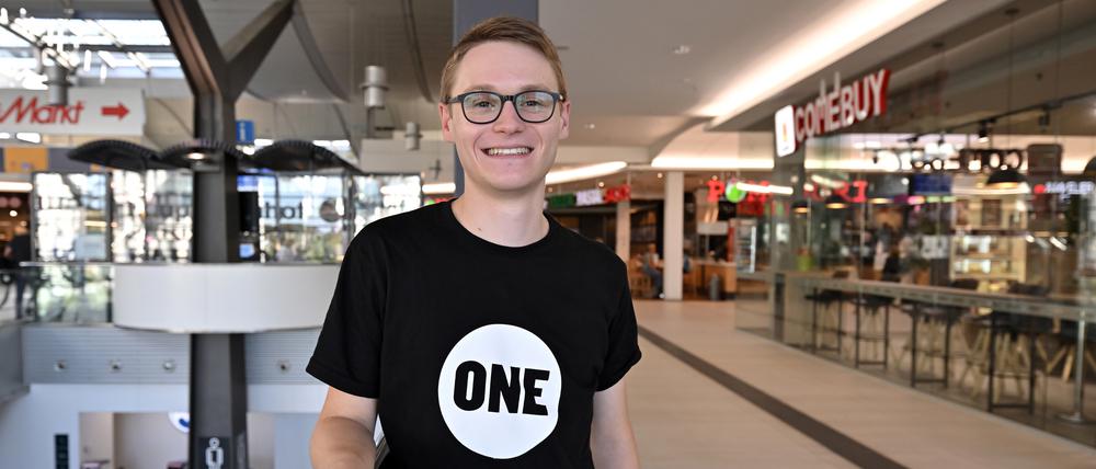 Tobias Föhl, ONE-Jugendbotschafter
