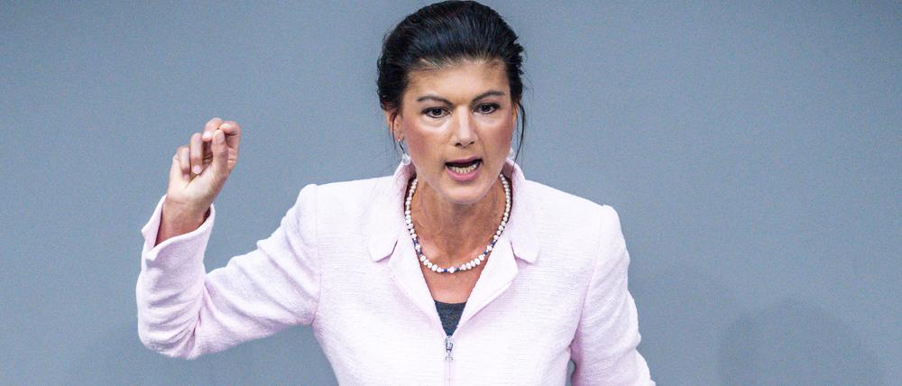 Am Montag will Sahra Wagenknecht in der Bundespressekonferenz ihren neuen Verein vorstellen.