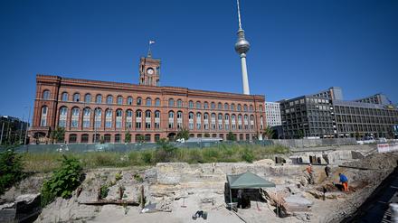 Es wird weiter zäh darum gerungen, was hier am Molkenmarkt gebaut werden soll.