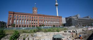 Es wird weiter zäh darum gerungen, was hier am Molkenmarkt gebaut werden soll.