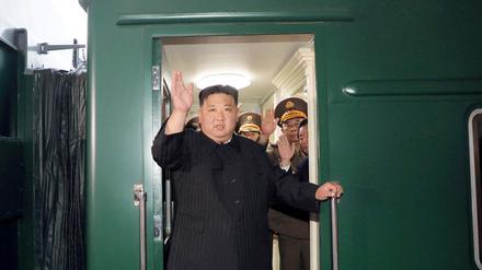 Nordkoreas Machthaber Kim Jong Un.