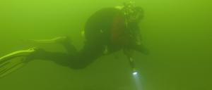 Taucher_Tiefe Brücke_Oberuckersee