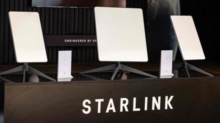 Starlink-Antennen.