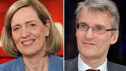 Ina Ruck, WDR-Korrespondentin, und Elmar Theveßen, ZDF-Journalist, bekommen den Hanns-Joachim-Friedrichs-Preis für Fernsehjournalismus. 