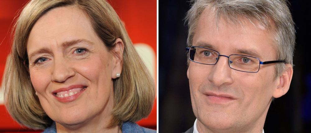 Ina Ruck, WDR-Korrespondentin, und Elmar Theveßen, ZDF-Journalist, bekommen den Hanns-Joachim-Friedrichs-Preis für Fernsehjournalismus. 