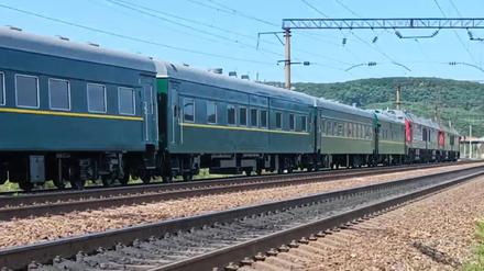 Ein Zug in Russland. (Symbolbild) 