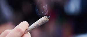 Ein Joint. (Symbolbild)