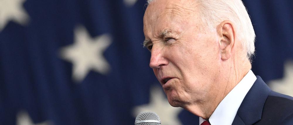 US-Präsident Joe Biden. 