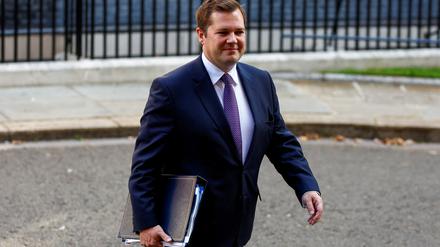 Britischer Staatsminister für Migration, Robert Jenrick.