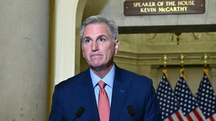 Kevin McCarthy, republikanischer Sprecher des US-Repräsentantenhauses.