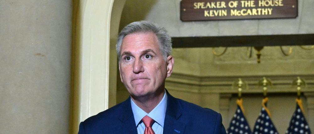 Kevin McCarthy, republikanischer Sprecher des US-Repräsentantenhauses.