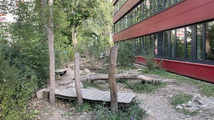 Der Bachlauf ist einzigartig in Berlin.