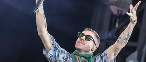 Entertainment Musik, Lollapalooza Berlin 10.09.2023, xdanx, Entertainment Musik, Lollapalooza Berlin, v.l.Macklemore steht beim Lollapalooza Festival am Berliner Olympiastadion auf der Bühne. Die 7. Ausgabe des Musikfestivals in Berlin findet vom 09..09.2023 - 10.09.2023 statt. Berlin Olympiastadion Berlin Berlin Deutschland DE *** Entertainment music, lollapalooza berlin 10 09 2023, xdanx, entertainment music, lollapalooza berlin, v l Macklemore performs on stage at lollapalooza festival at berlin olympiastadion The 7 edition of the music festival in Berlin will take place from 09 09 2023 10 09 2023 Berlin Olympiastadion Berlin Berlin Germany EN Copyright: xDanielxLakomskix
more0913