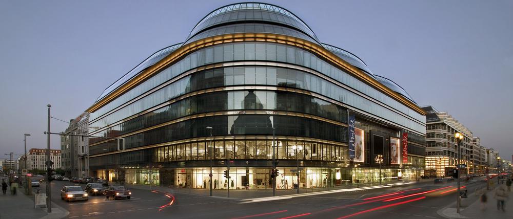 In den Galeries Lafayettes, direkt an der Einkaufsmeile Friedrichstraße, lohnt sich der Einzelhandel nicht mehr.  
