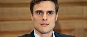 Constantin Schreiber, TV-Journalist und Bestsellerautor, spricht bei der Vorstellung seines Buches „Inside Islam - was in Deutschlands Moscheen gepredigt wird“. (Archiv)