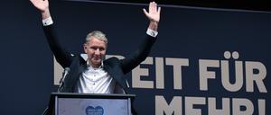 Björn Höcke in Oranienburg.