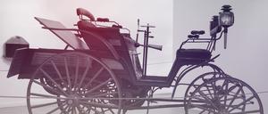 Der Benz-Victoria Vis-à-vis, 1886 von Carl Benz entwickelt, wurde zum ersten Taxi.
