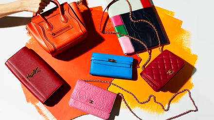 Second-Hand-Luxushandtaschen lassen sich auf Portalen wie Rebelle kaufen.