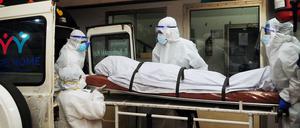 Eine Infektion mit dem Nipah-Virus führt zu grippeähnlichen Symptomen mit hohem Fieber, Gehirnentzündungen und Koma.
