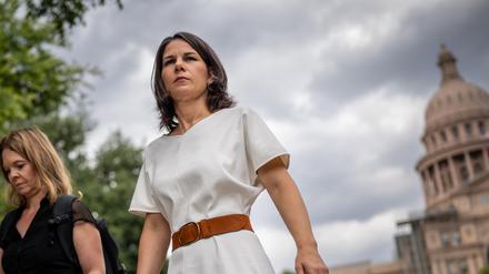 Annalena Baerbock hat in der zurückliegenden Woche Texas besucht.