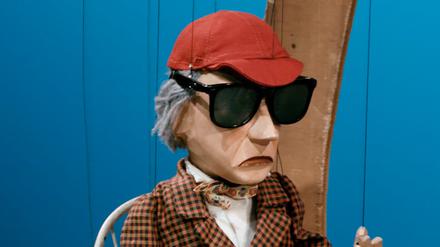 Gespräch auf Umwegen: Autor Walter Moers ließ sich als Figur der „Augsburger Puppenkiste“ nachbilden.