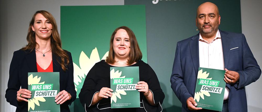Nicht alle sind so glücklich mit dem Wahlprogramm der Grünen wie die Parteispitze.