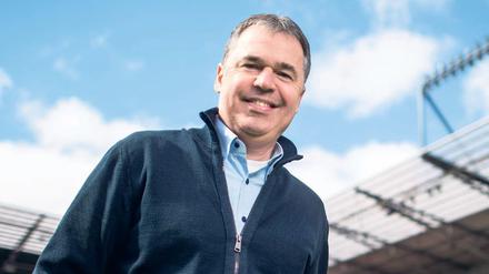 Andreas Rettig als damaliger Geschäftsführer des FC St. Pauli