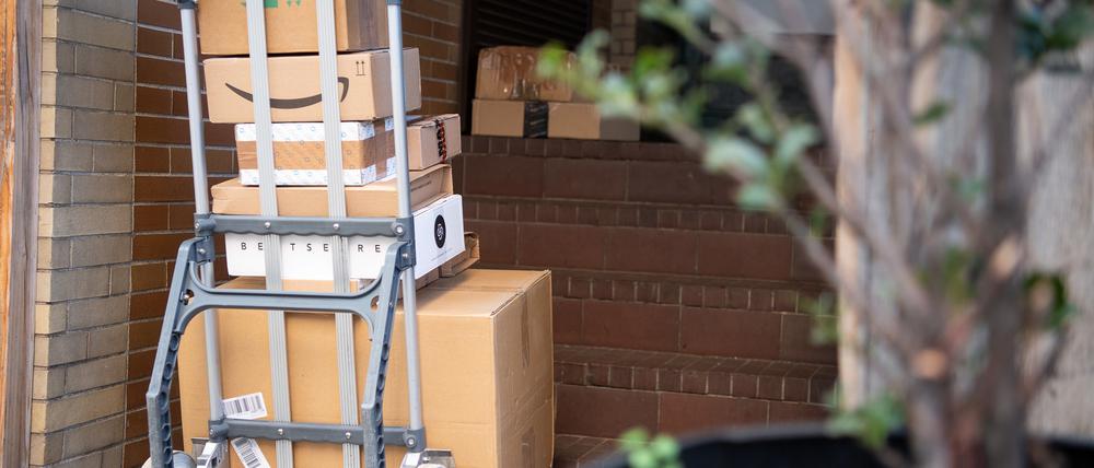 Harte Arbeit: Paketboten müssen oft schwere Pakete schleppen. Oft erledigen Menschen mit Migrationshintergrund solche Jobs.