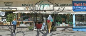 120 Sorten, davon stets 40 im Angebot: Das „Eisgrün“ war eine Eis-Institution.