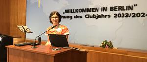 Große Pläne. Nach der Eröffnung des Clubjahrs war der Neujahrsempfang das zweite größere Ereignis in Katja Heusels Amtszeit.