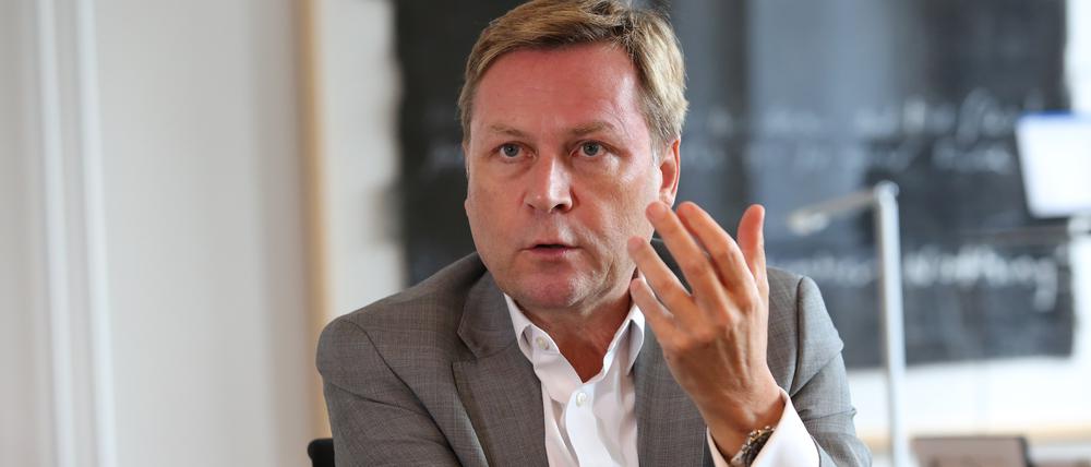 Wissenschaft steht weltweit unter Druck. Oliver Günther, Wirtschaftsinformatiker und seit 2012 Präsident der Universität Potsdam