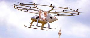 Kai Wegners CDU will Flugtaxis in Berlin einsetzen.