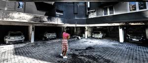 Zu der Serie von rechten Straftaten gehören auch 23 Brandanschläge.