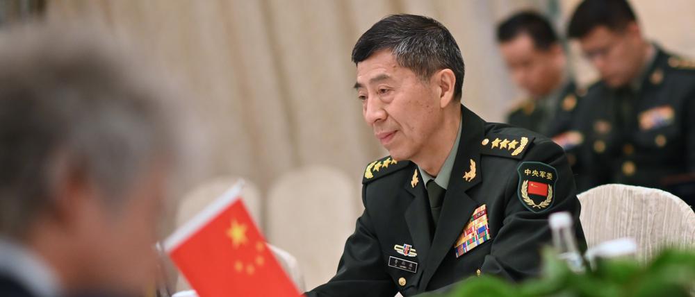 Der chinesische Verteidigungsminister General Li Shangfu.