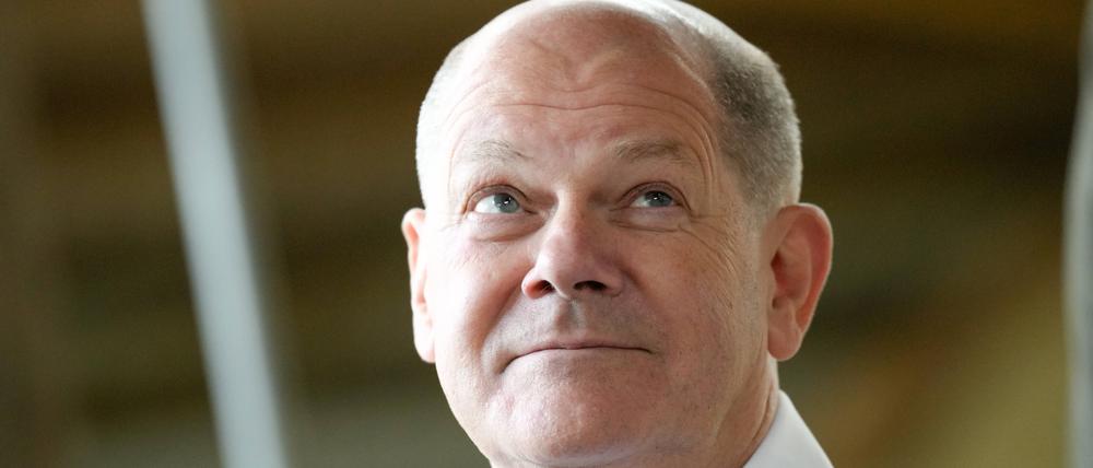 Bundeskanzler Olaf Scholz. 