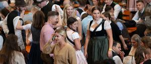 16.09.2023, Bayern, München: Auftakt zum Oktoberfest.