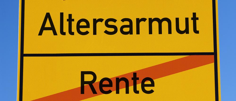 Gefahr: Altersarmut.