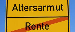Gefahr: Altersarmut.